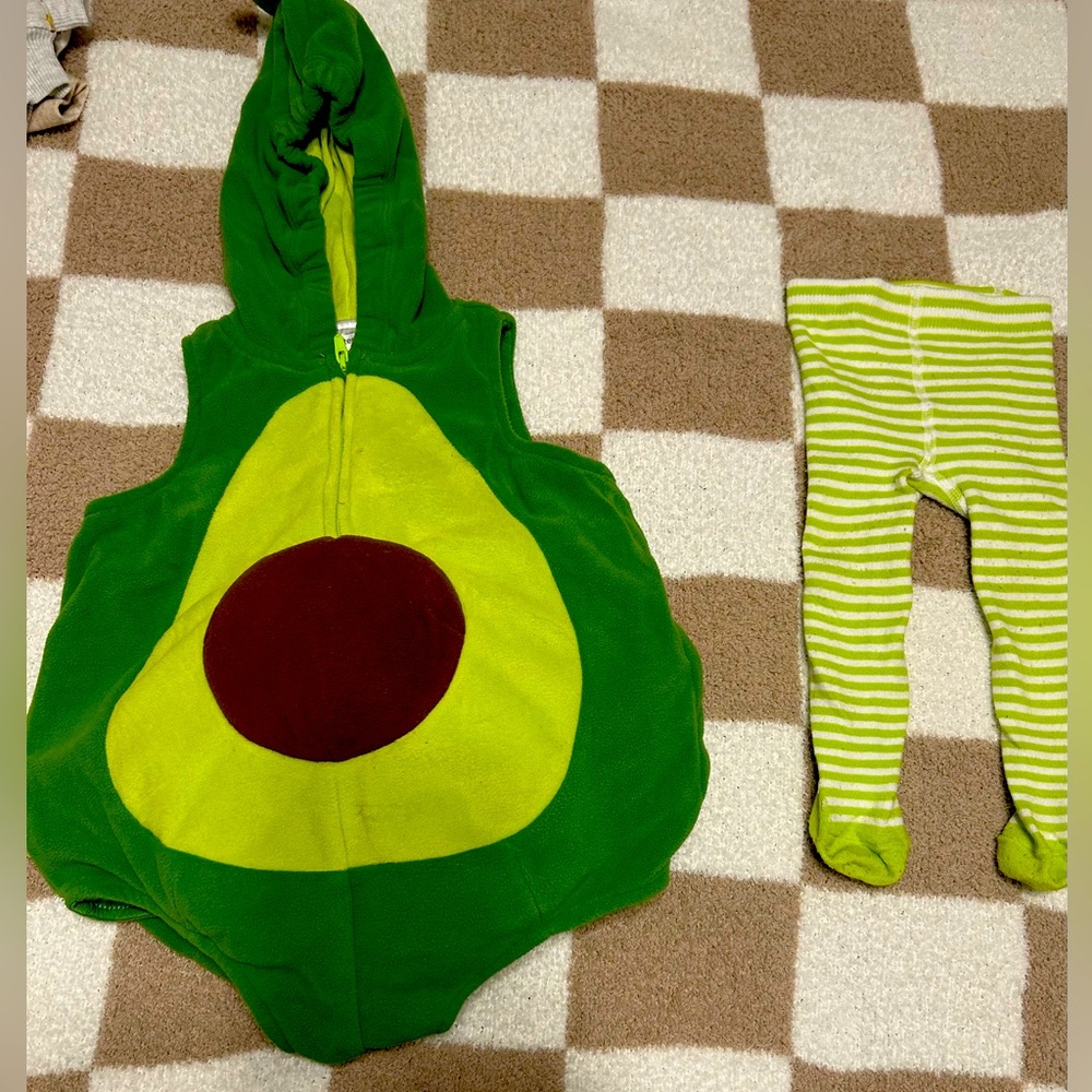Baby Halloween Avocado Costume